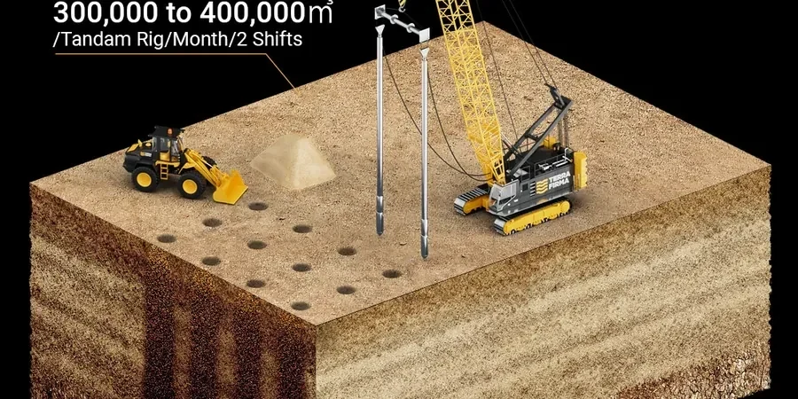 Vibrocompaction Design in Kelowna — Deep Compaction for Glacial-Lacustrine Soils